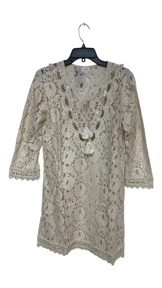 Resortwear Beachwear Cotton Lace Ivory dress